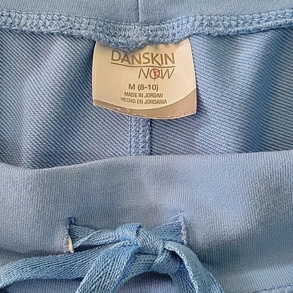 Danskin Light Blue Athletic Shorts for Women - Picture 3 of 4